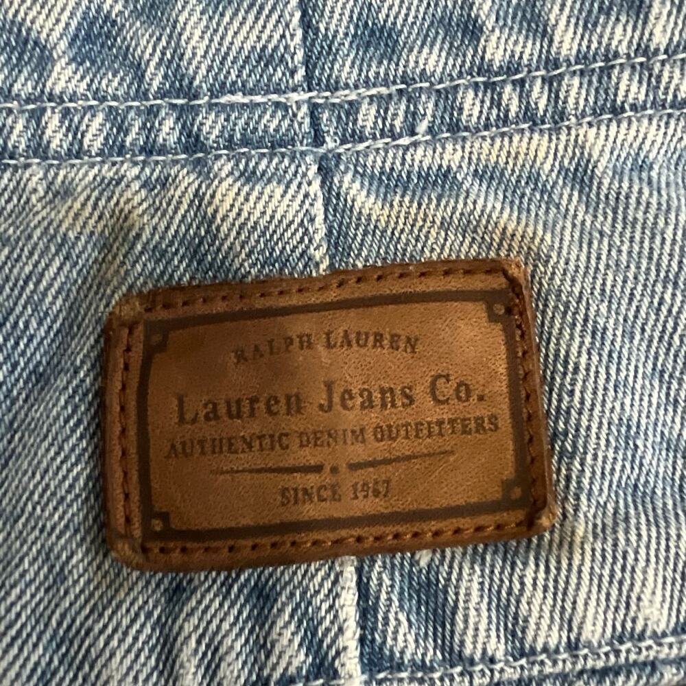 Lauren Jeans Co Ralph Lauren Jean Shorts Size 10 - Picture 5 of 6